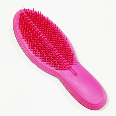 Расческа распутывающая Tangle Teezer тёмно-розовая с розовым HB-17