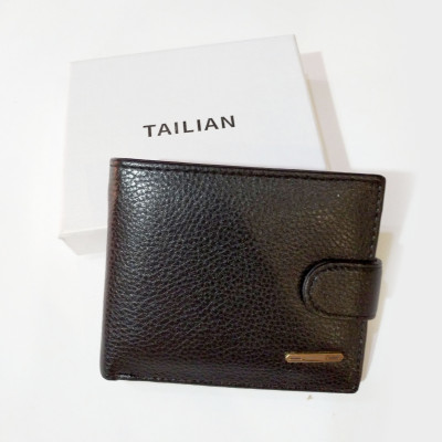 Кошелёк мужской Tailian чёрный WM02 Кошелёк мужской Tailian чёрный WM02